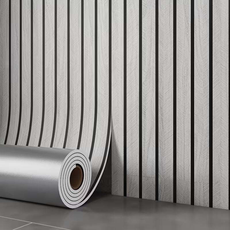 Self-Adhesive Wood Grain Wall  - đánh giá và giá Pvc Panel Background