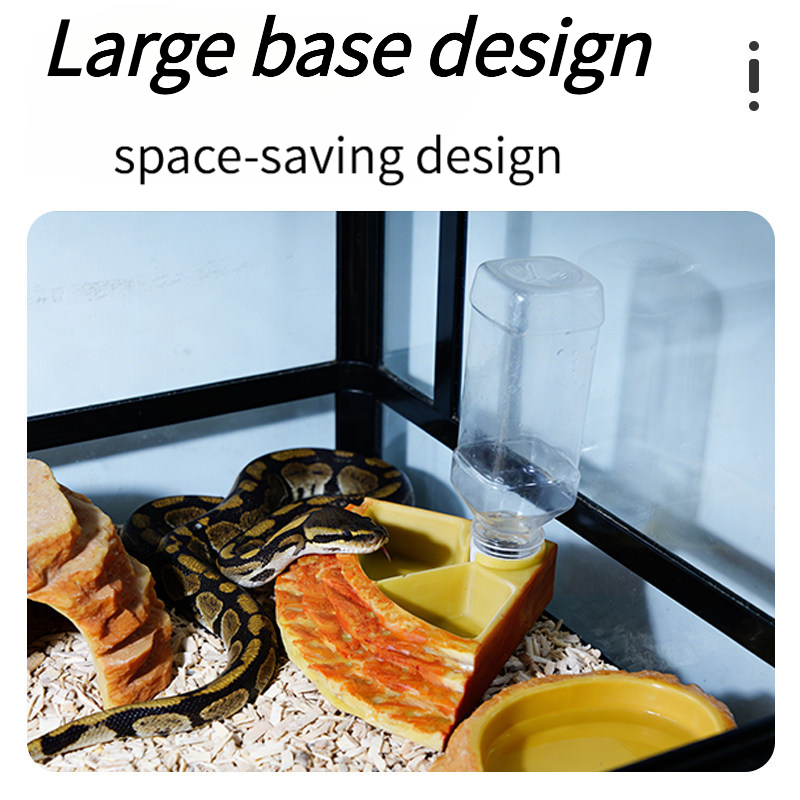 2 in 1 Reptile Water Cup Feede - đánh giá và giá Water Dish Reptile
