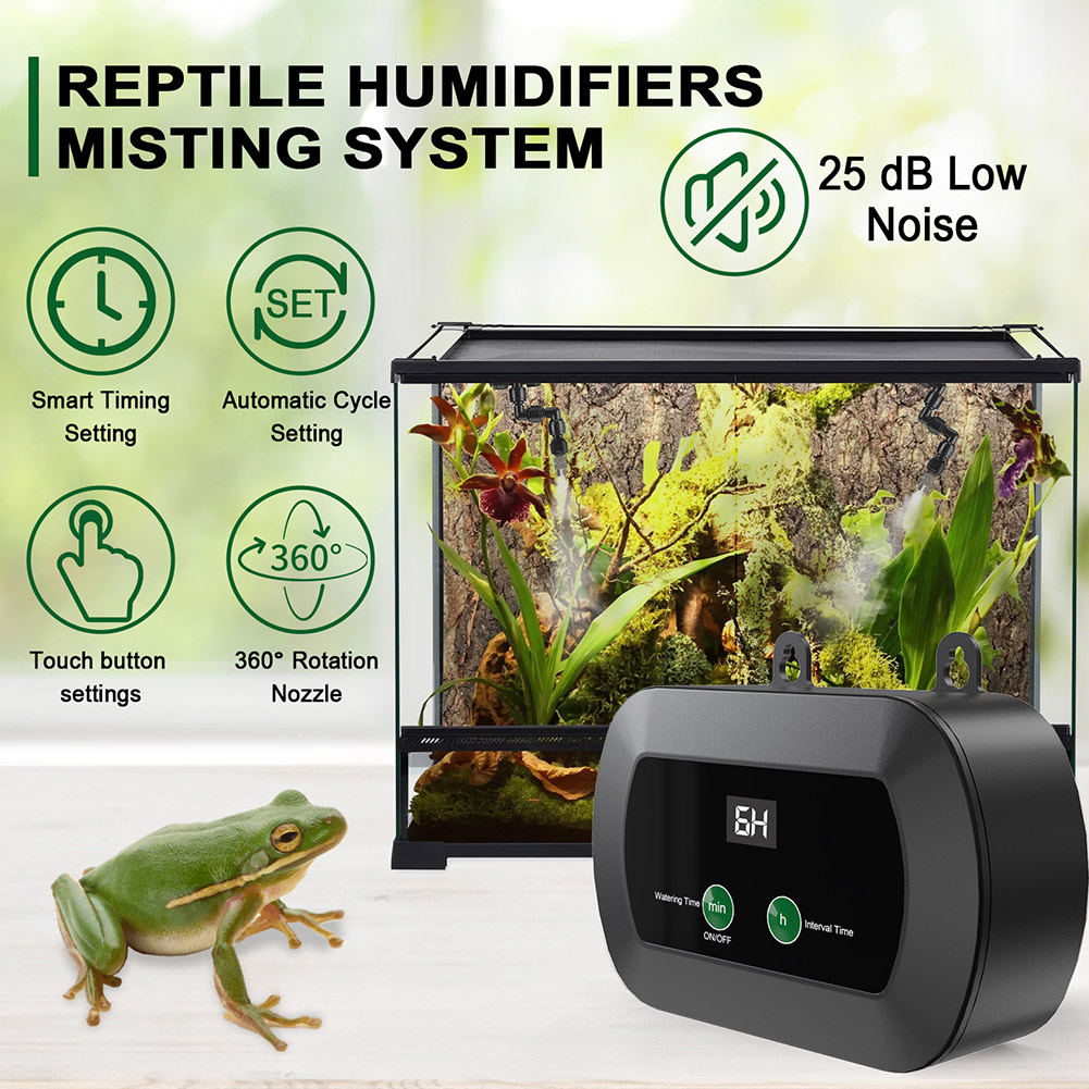 Automatic Reptile Mist Sprinkl - đánh giá và giá Misting Nozzle Reptile