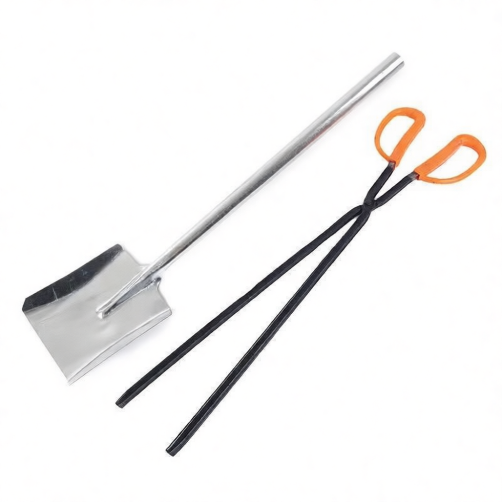 Fireplace Cleaning Kit Stainle - đánh giá và giá Feeding Tong Stainless